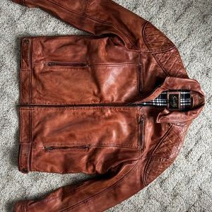 Leather jacket